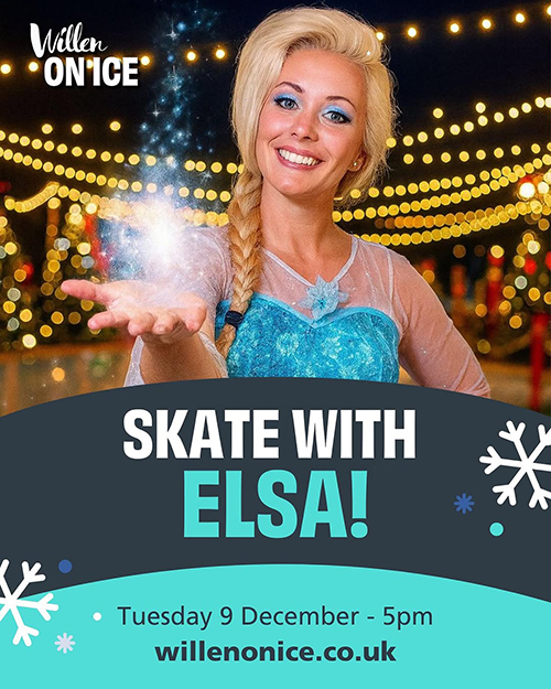 Skate with Elsa - Willen on Ice - Dec 25