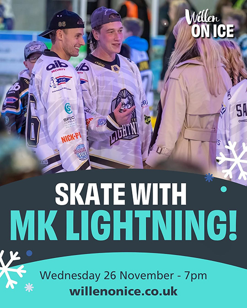 Skate with MK Lightning - Willen on Ice - Nov 25