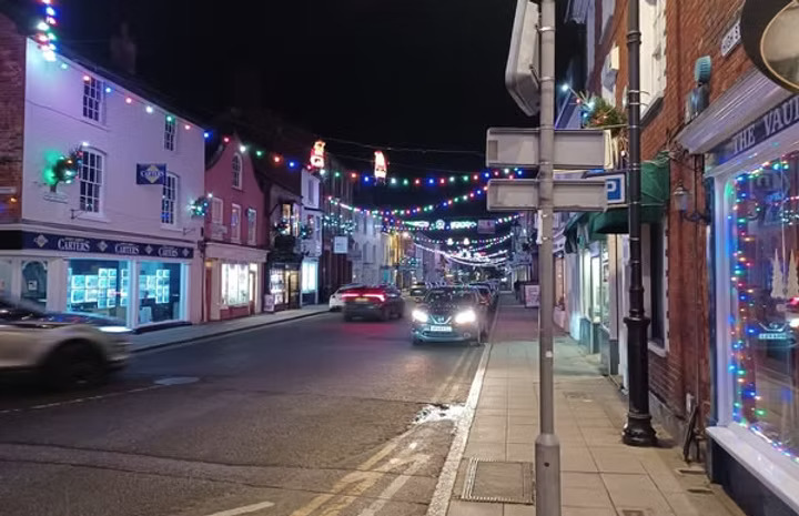 Stony Stratford Christmas Lights Switch On