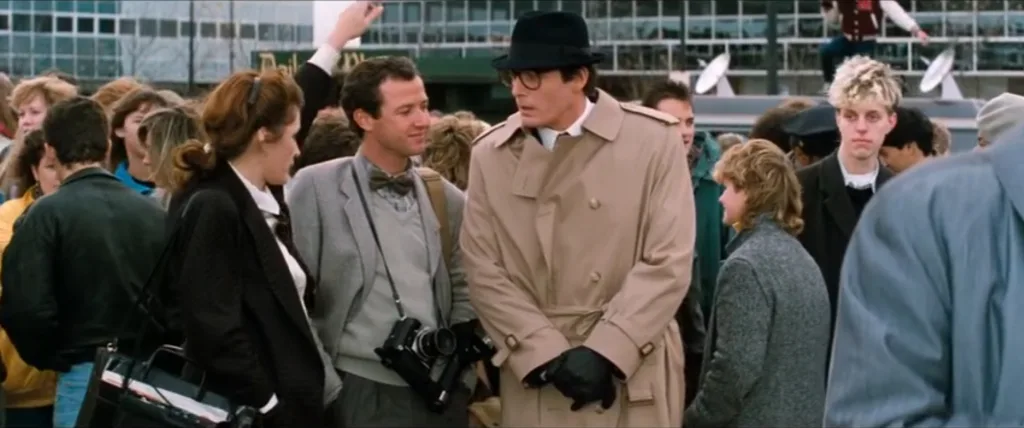 Superman IV filming at Station Square