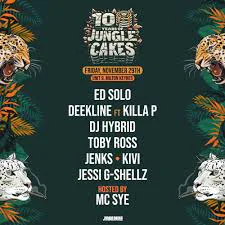 10 Years of Jungles Cakes Milton Keynes - Nov 24