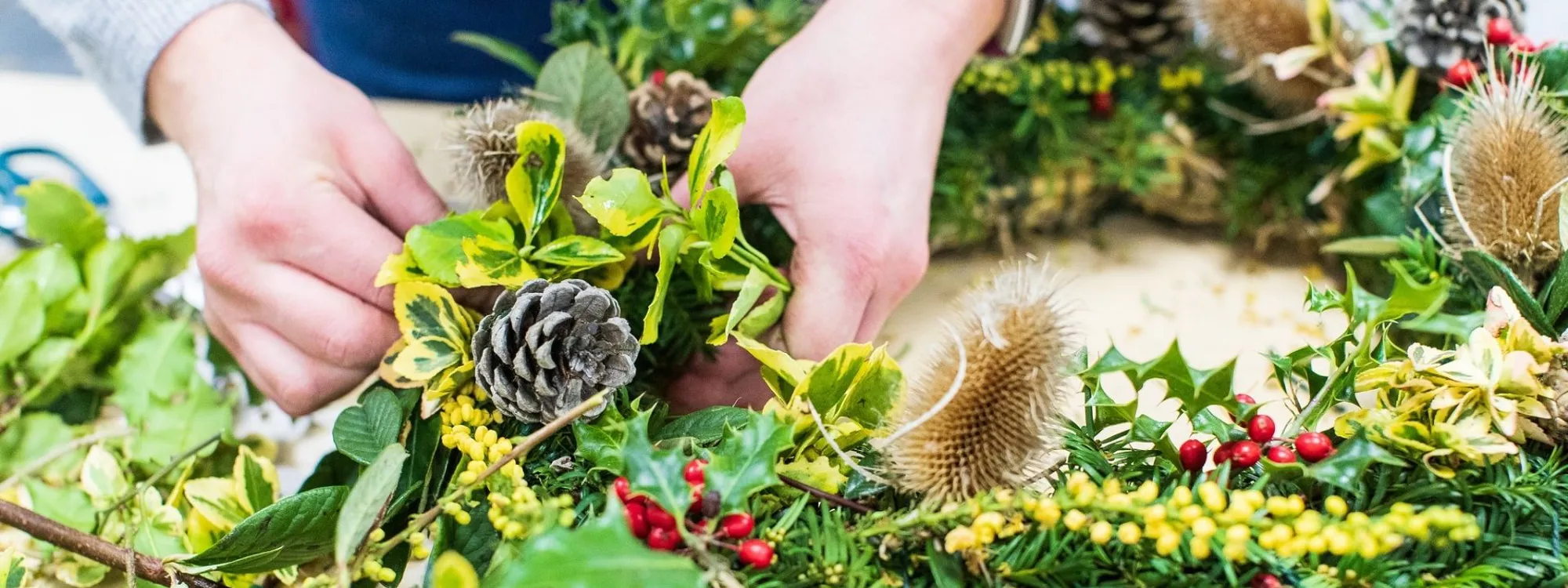 The Parks Trust Wreath Making