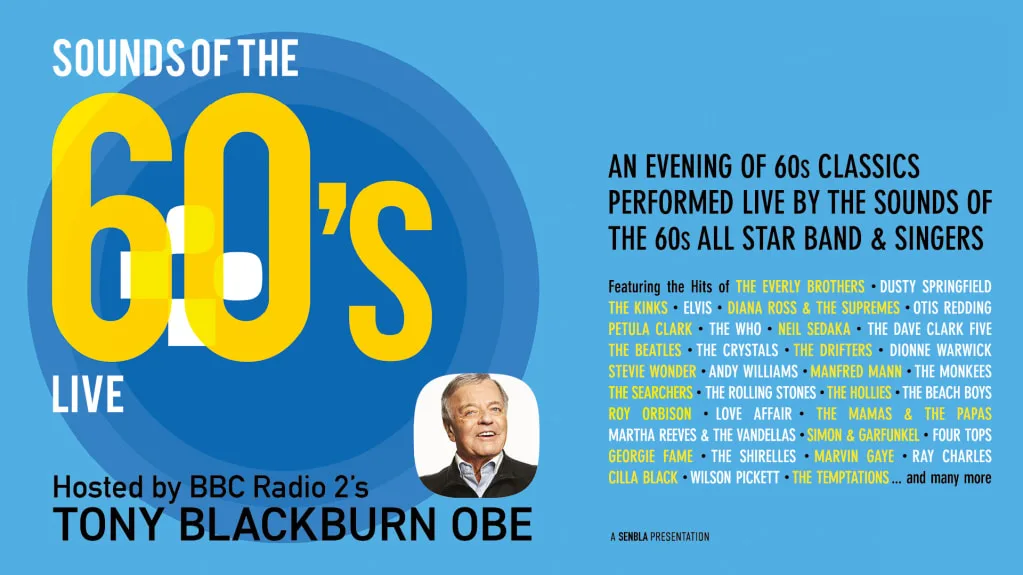 Sounds Of The 60s Live - Milton Keynes Theatre - Jun 25