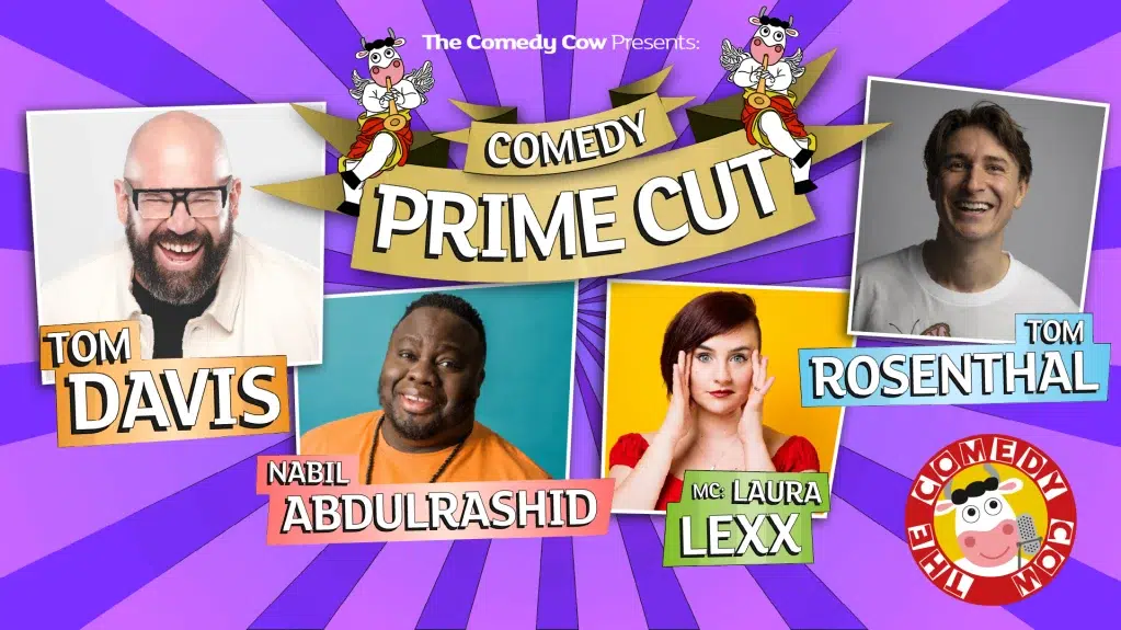 Comedy Cow Presents October’s Prime Cut - MK Theatre - Oct 25