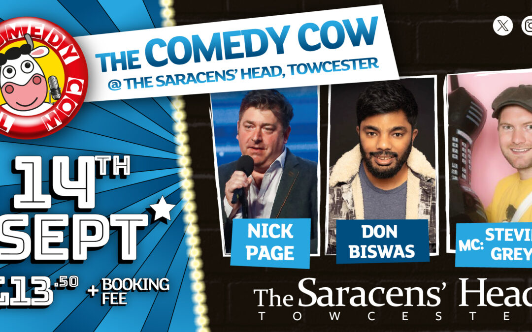 The Comedy Cow Review:  The Saracens Head, Towcester – A Night of Laughter and Chaos