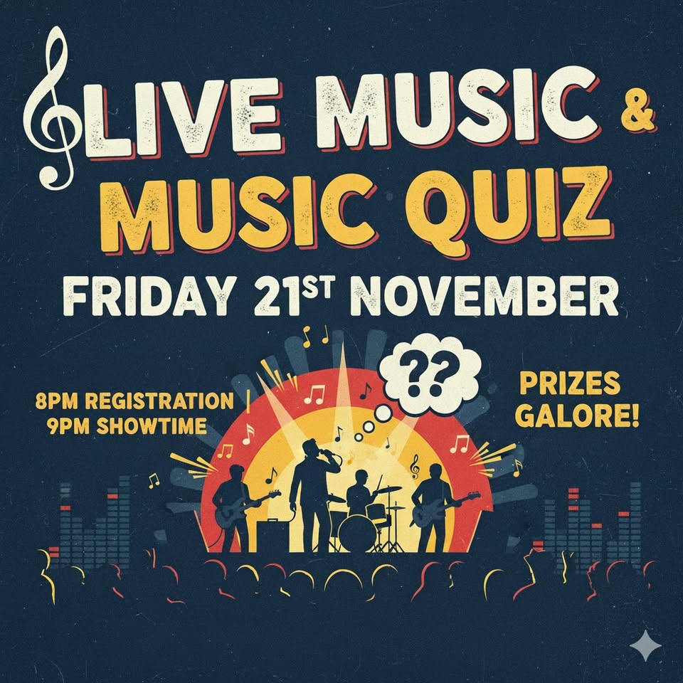 Live Music Quiz - MK11 - Nov 25