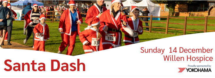Willen Hospice Santa Dash